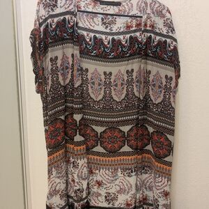 Signature 8 Bohemian Print Women's Top Size Small